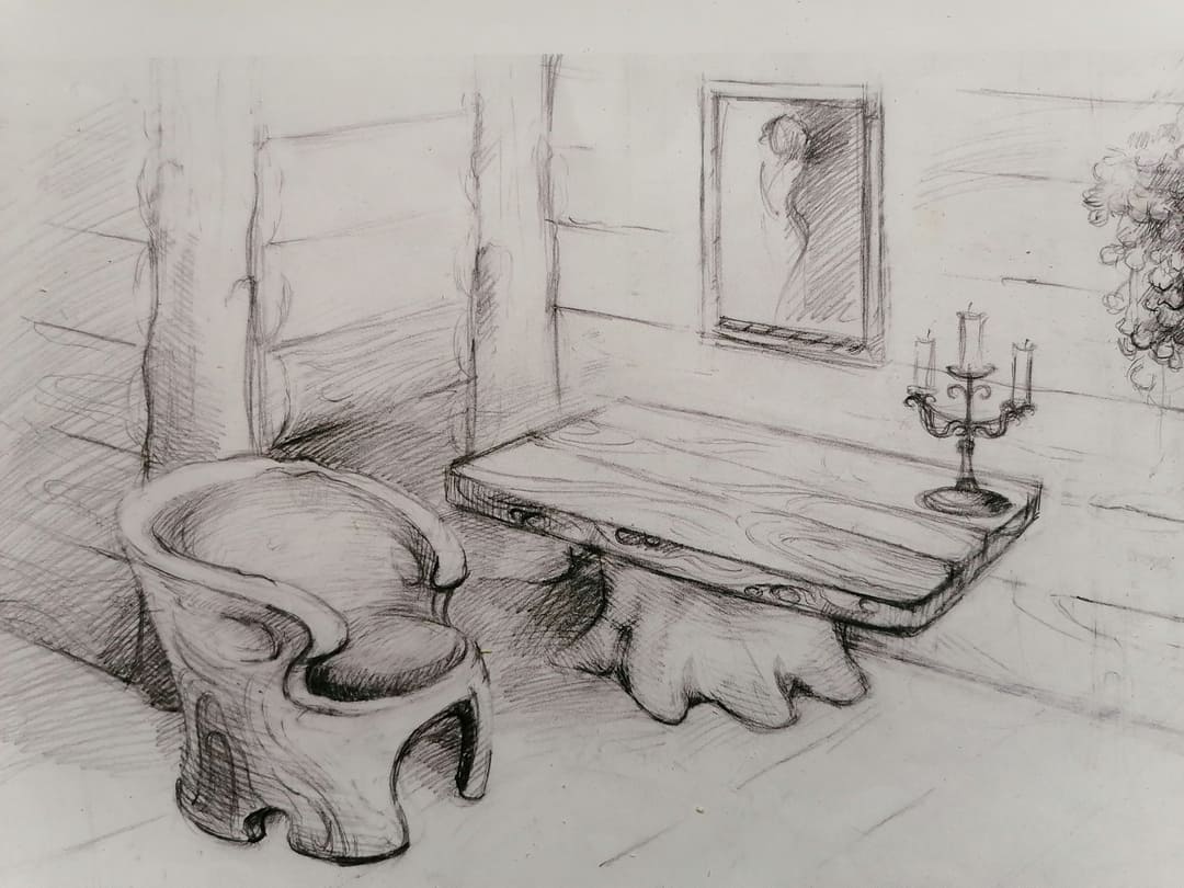 Стол из кедра